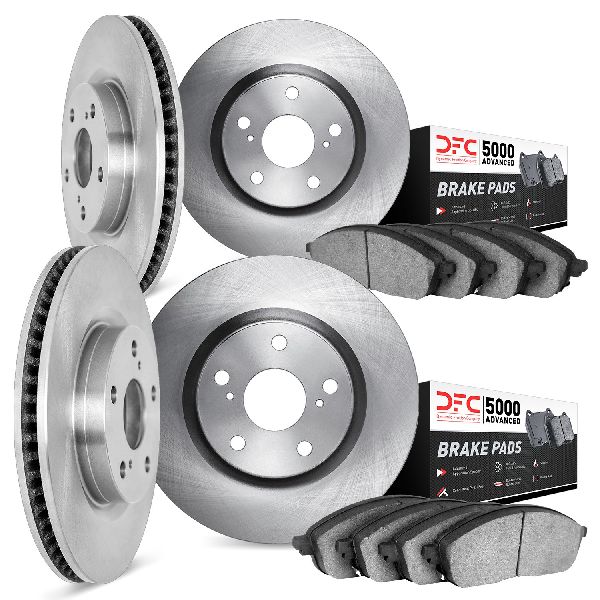 2002-2004 Volkswagen Passat Disc Brake Kit - Front and Rear (Dynamic Friction)