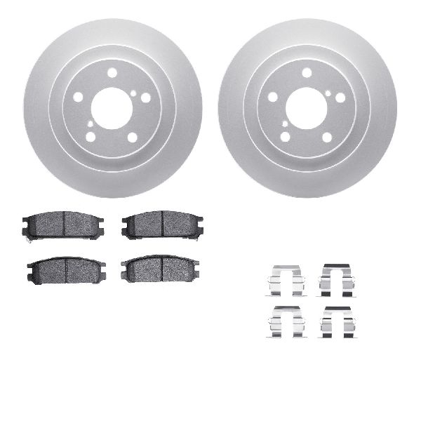 1990-1999 Subaru Legacy Disc Brake Kit - Rear (Dynamic Friction)