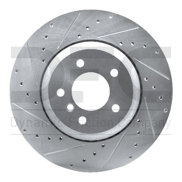 2004-2005 BMW 645Ci Disc Brake Rotor - Rear Left (Dynamic Friction)