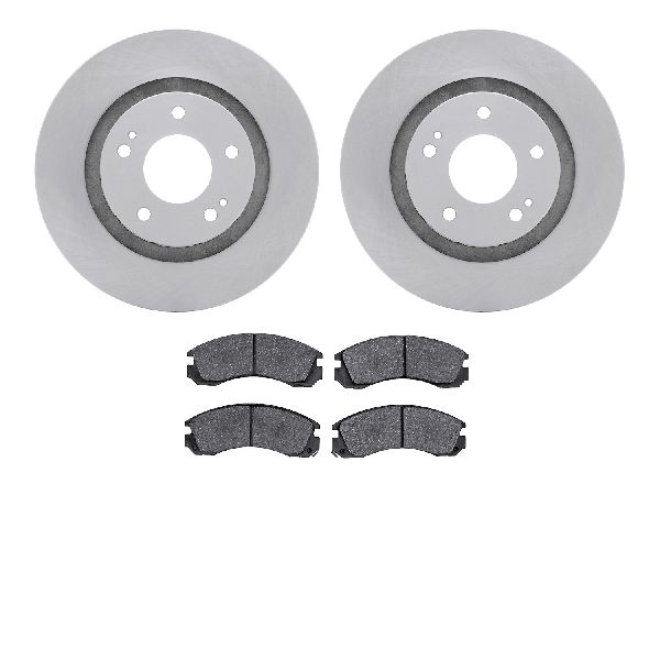2005-2006 Mitsubishi Outlander Disc Brake Kit - Front (Dynamic Friction)