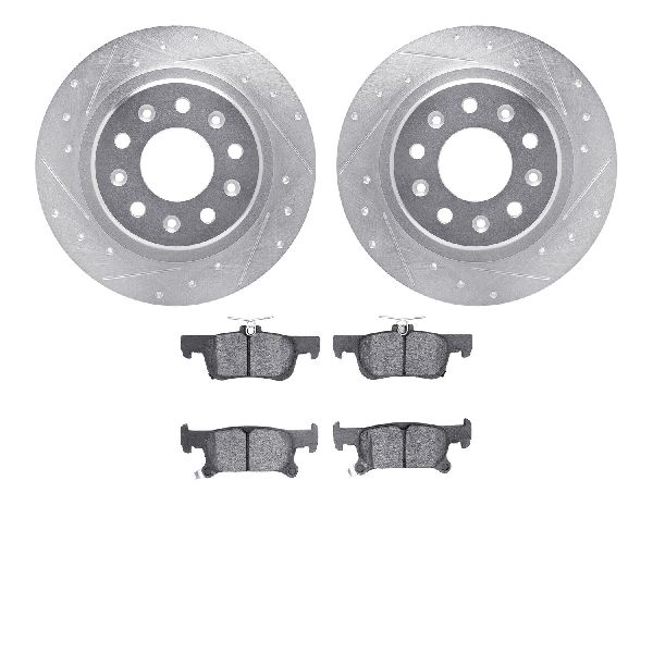 2017-2018 Buick Envision Disc Brake Kit - Rear (Dynamic Friction)
