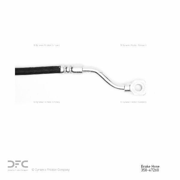 1988-1999 GMC C1500 Brake Hydraulic Hose - Front Right (Dynamic Friction)