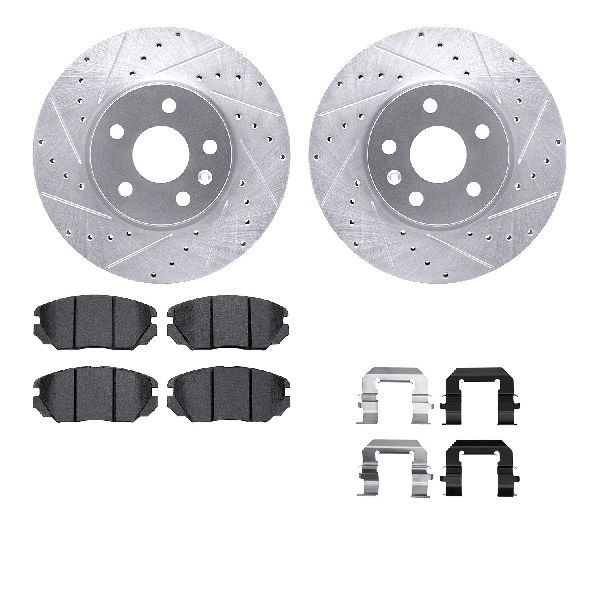 2011 Saab 9-5 Disc Brake Kit - Front (Dynamic Friction)