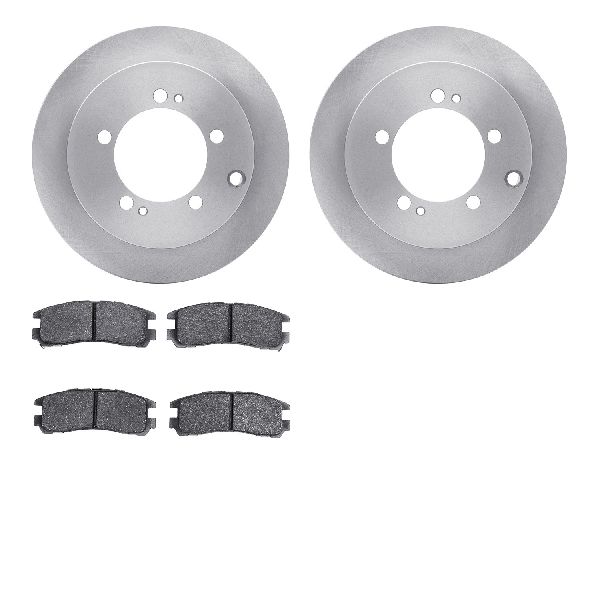 1995-2005 Chrysler Sebring Disc Brake Kit - Rear (Dynamic Friction)