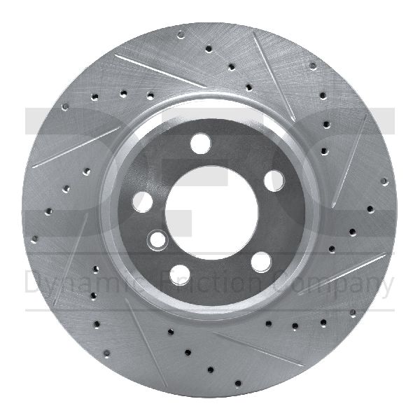 2006-2008 BMW 750i Disc Brake Rotor - Front Right (Dynamic Friction)
