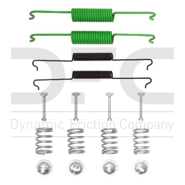 1958-1977 Volkswagen Beetle Drum Brake Hardware Kit - Front (Dynamic Friction)