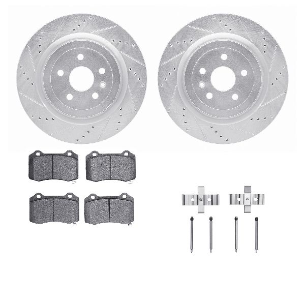 2009-2019 Cadillac CTS Disc Brake Kit - Rear (Dynamic Friction)