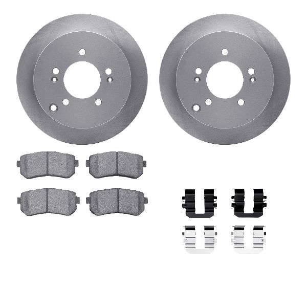 2010-2015 Hyundai Tucson Disc Brake Kit - Rear (Dynamic Friction)