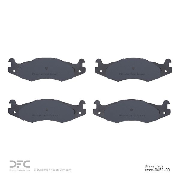 2002-2006 Hummer H1 Disc Brake Pad Set - Front or Rear (Dynamic Friction)