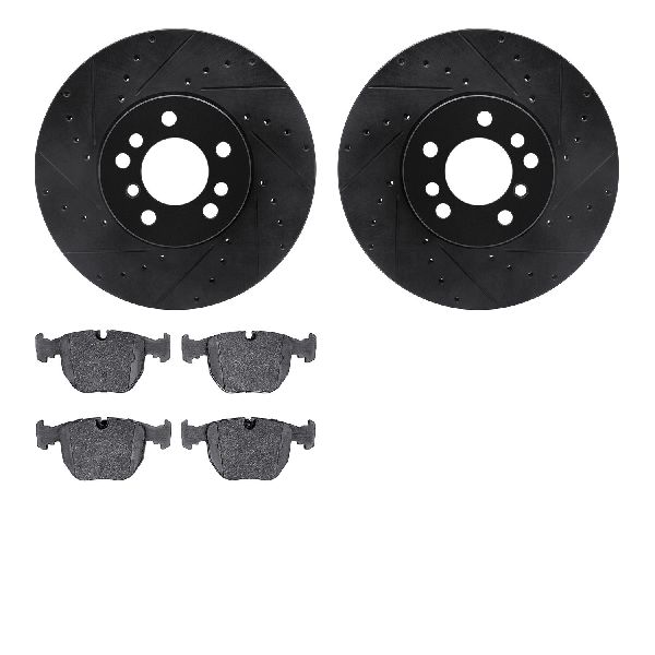 2000-2006 BMW X5 Disc Brake Kit - Front (Dynamic Friction)