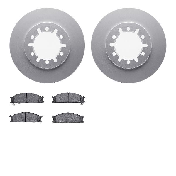 1998-2004 Nissan Frontier Disc Brake Kit - Front (Dynamic Friction)