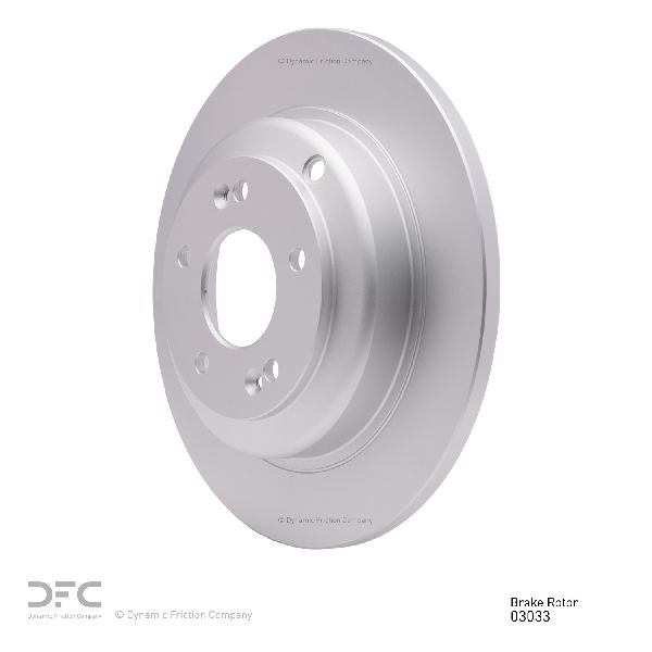 2010-2016 Hyundai Genesis Coupe Disc Brake Rotor - Rear (Dynamic Friction)