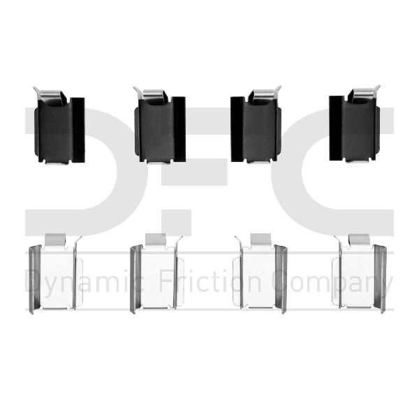 2011-2015 Lincoln MKX Disc Brake Hardware Kit - Rear (Dynamic Friction)