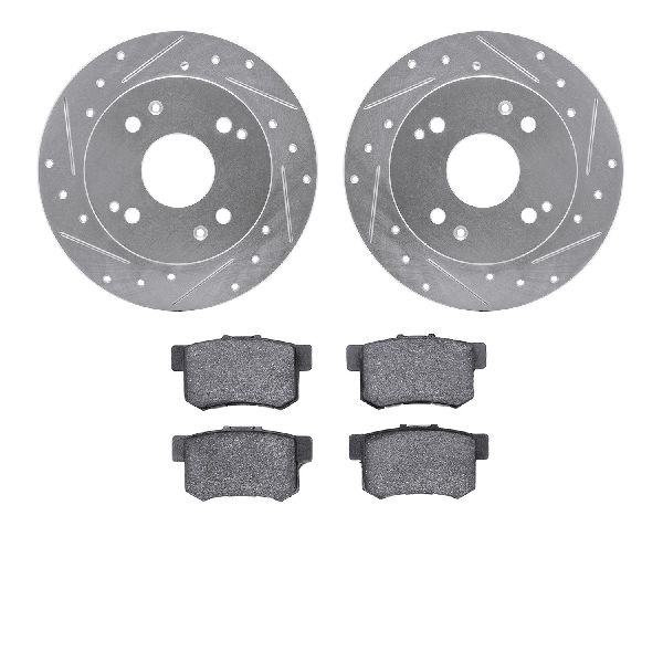 1997 Acura CL Disc Brake Kit - Rear (Dynamic Friction)
