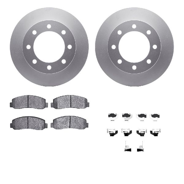 2005-2012 Ford F-350 Super Duty Disc Brake Kit - Front (Dynamic Friction)