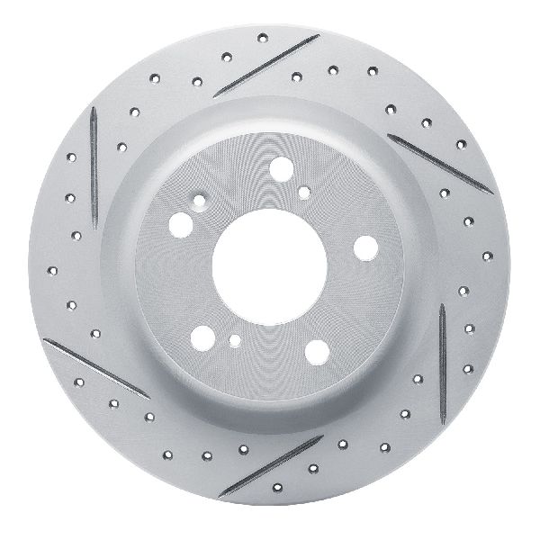 2017-2025 Honda Civic Disc Brake Rotor - Rear Left (Dynamic Friction)