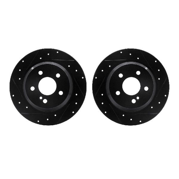 2004-2006 Mercedes-Benz E500 Disc Brake Rotor Set - Rear (Dynamic Friction)