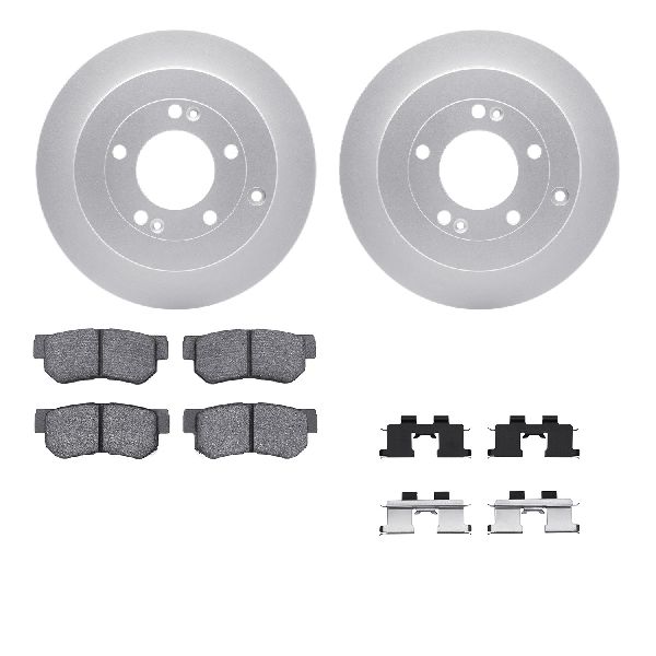 2006-2009 Hyundai Azera Disc Brake Kit - Rear (Dynamic Friction)