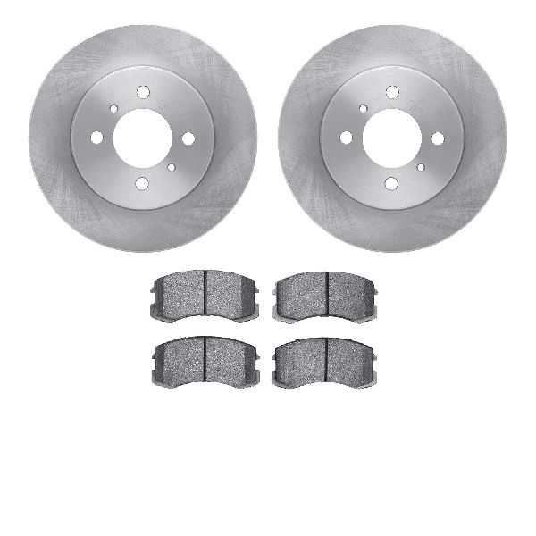 2002-2007 Mitsubishi Lancer Disc Brake Kit - Front (Dynamic Friction)