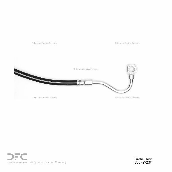 1987-1989 GMC V2500 Suburban Brake Hydraulic Hose - Front Left (Dynamic Friction)