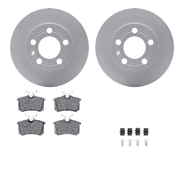 2001-2006 Audi TT Quattro Disc Brake Kit - Rear (Dynamic Friction)