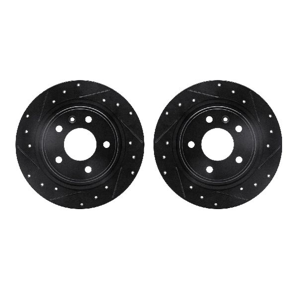 2014-2016 Cadillac ELR Disc Brake Rotor Set - Rear (Dynamic Friction)