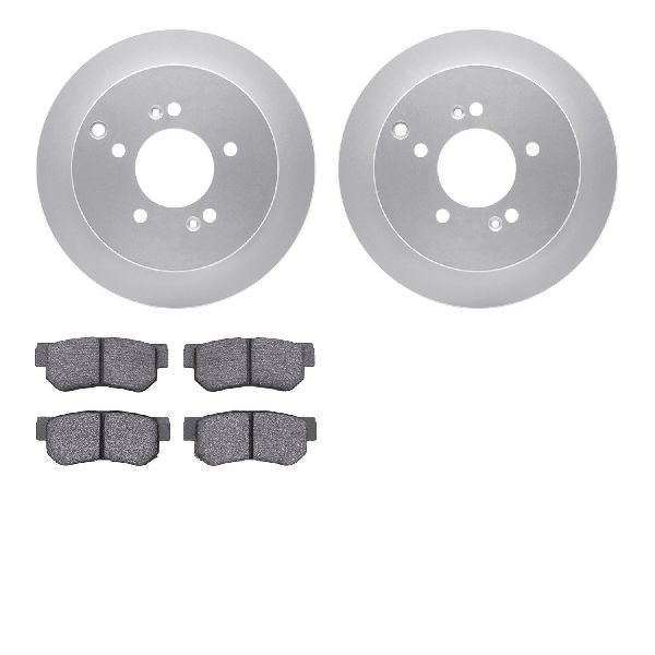 2005-2009 Hyundai Tucson Disc Brake Kit - Rear (Dynamic Friction)