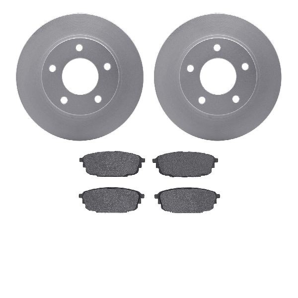 2002-2003 Mazda Protege5 Disc Brake Kit - Rear (Dynamic Friction)
