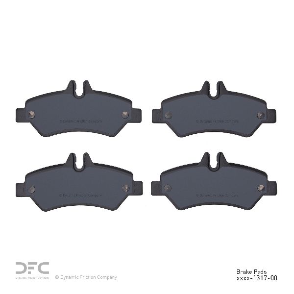 2010-2018 Mercedes-Benz Sprinter 3500 Disc Brake Pad Set - Rear (Dynamic Friction)