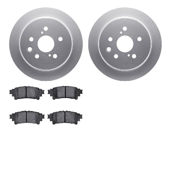 2014-2015 Lexus IS250 Disc Brake Kit - Rear (Dynamic Friction)