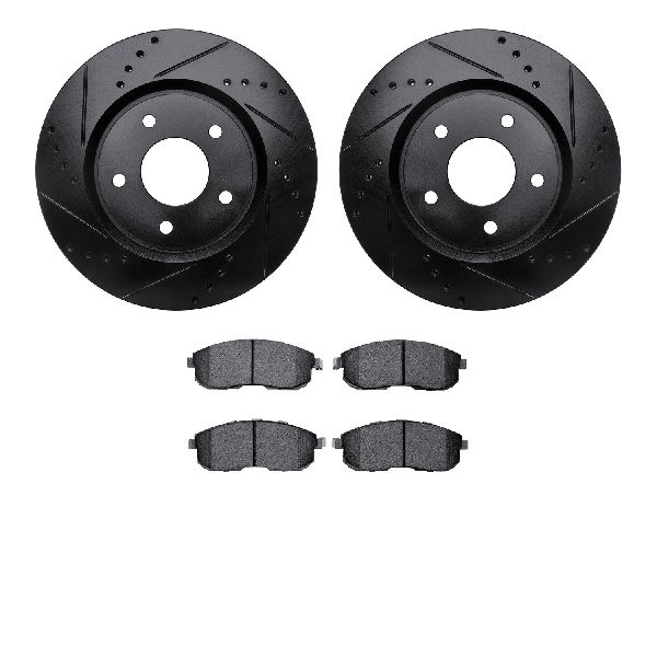 2007-2012 Nissan Sentra Disc Brake Kit - Front (Dynamic Friction)