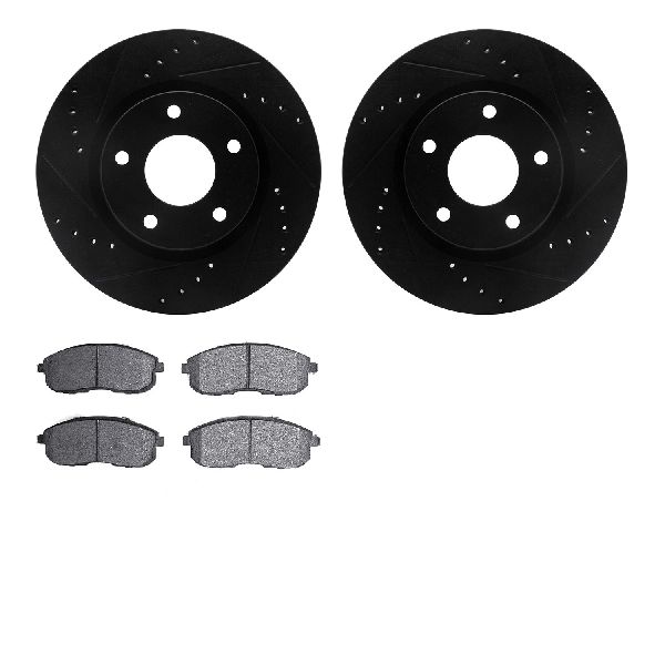 2013-2019 Nissan Sentra Disc Brake Kit - Front (Dynamic Friction)