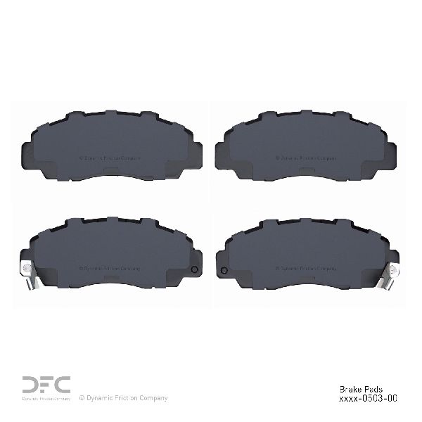 1997-2001 Honda CR-V Disc Brake Pad Set - Front (Dynamic Friction)