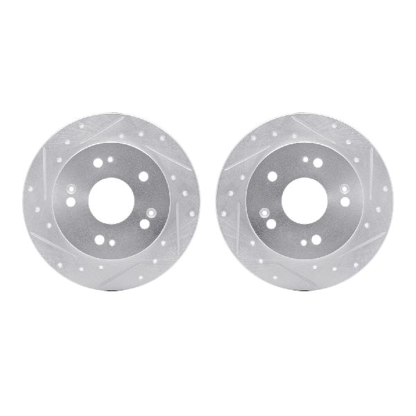 2013-2015 Acura ILX Disc Brake Rotor Set - Rear (Dynamic Friction)