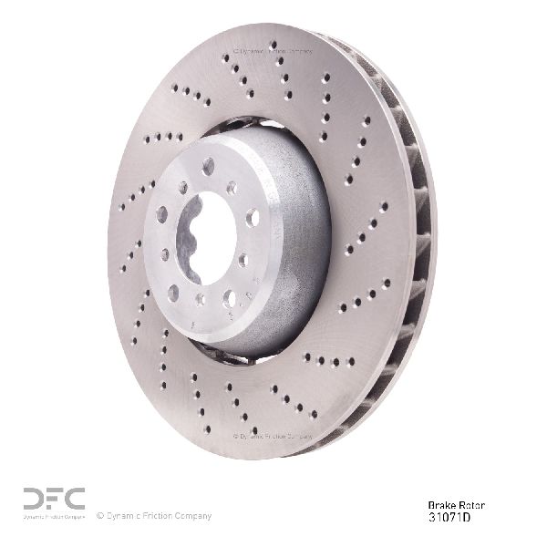 2006-2010 BMW M5 Disc Brake Rotor - Front Right (Dynamic Friction)