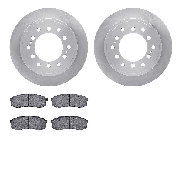2010-2022 Toyota 4Runner Disc Brake Kit - Rear (Dynamic Friction)