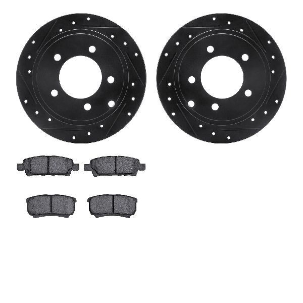 2009-2014 Dodge Avenger Disc Brake Kit - Rear (Dynamic Friction)