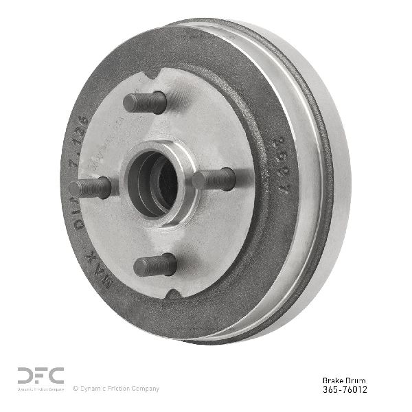 1983-1990 Toyota Tercel Brake Drum - Rear (Dynamic Friction)