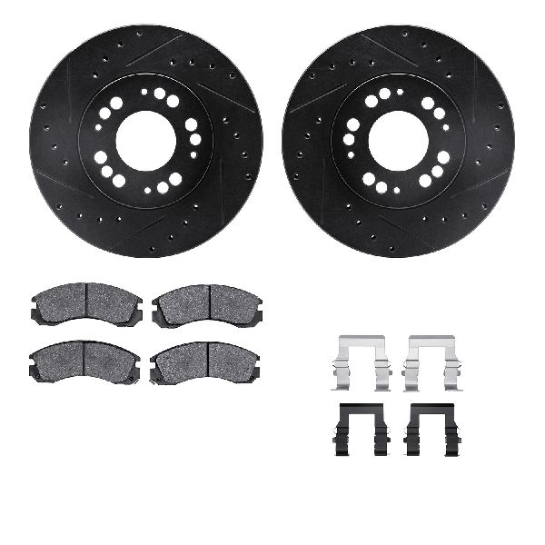 1992-2000 Mitsubishi Eclipse Disc Brake Kit - Front (Dynamic Friction)
