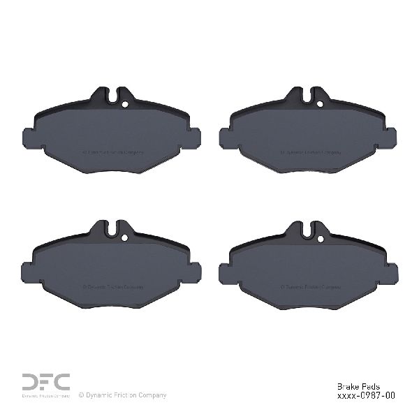 2006-2009 Mercedes-Benz E350 Disc Brake Pad Set - Front (Dynamic Friction)