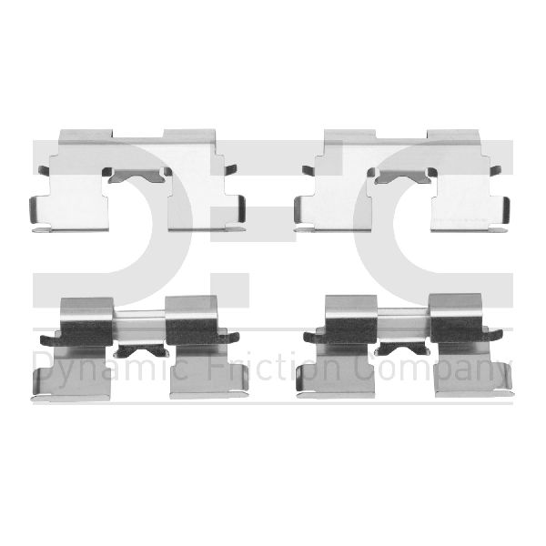 2002-2004 INFINITI I35 Disc Brake Hardware Kit - Rear (Dynamic Friction)
