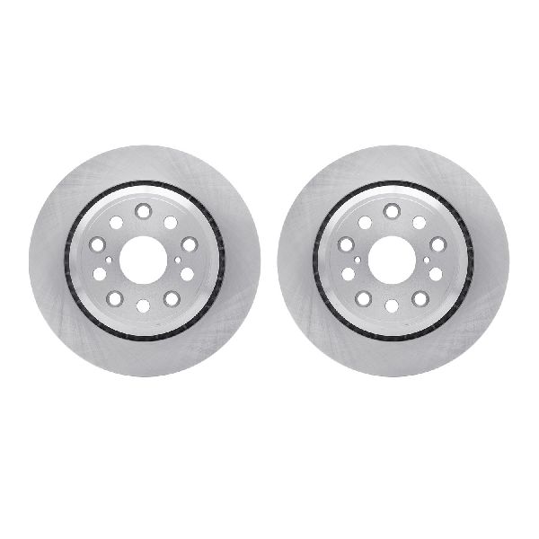 2007-2017 Lexus LS460 Disc Brake Rotor Set - Rear (Dynamic Friction)