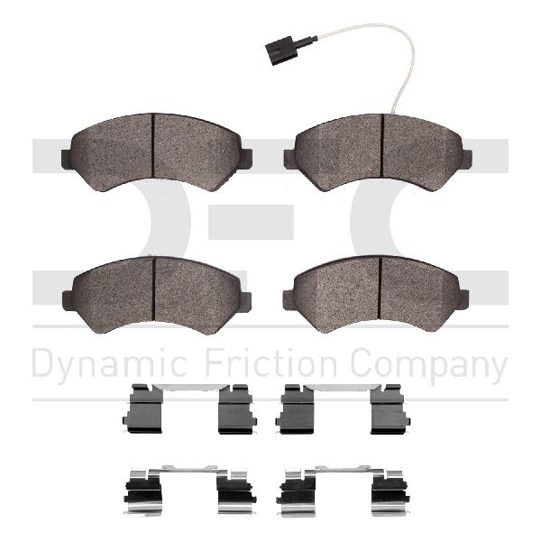 2014-2022 Ram ProMaster 1500 Disc Brake Pad Set - Front (Dynamic Friction)