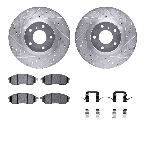 2006-2010 INFINITI M45 Disc Brake Kit - Front (Dynamic Friction)