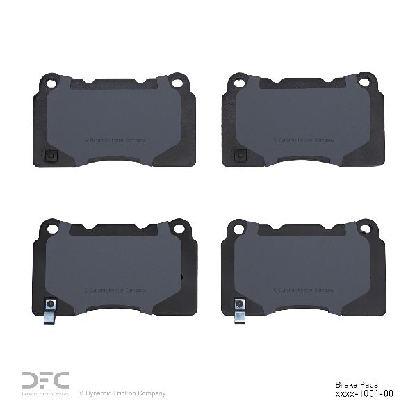 2015-2017 Dodge Viper Disc Brake Pad Set - Rear (Dynamic Friction)