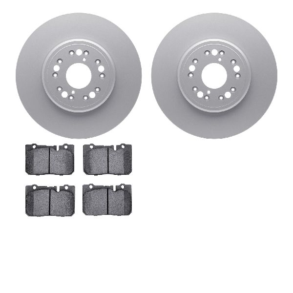 1995-2000 Lexus LS400 Disc Brake Kit - Front (Dynamic Friction)