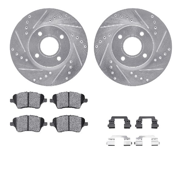 2014-2019 Ford Fiesta Disc Brake Kit - Front (Dynamic Friction)