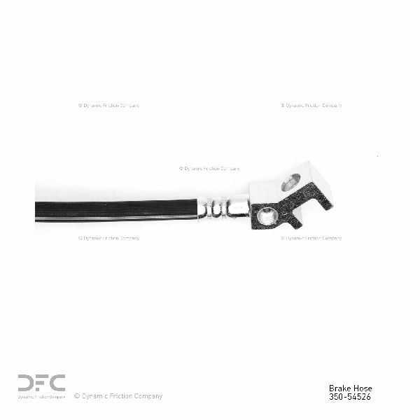2000-2005 Ford Excursion Brake Hydraulic Hose - Rear Upper (Dynamic Friction)