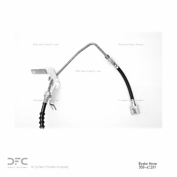 2004-2007 Dodge Caravan Brake Hydraulic Hose - Rear Right Upper (Dynamic Friction)