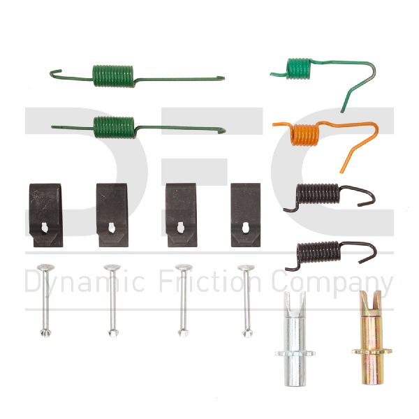 2005-2010 Scion tC Parking Brake Hardware Kit - Rear (Dynamic Friction)